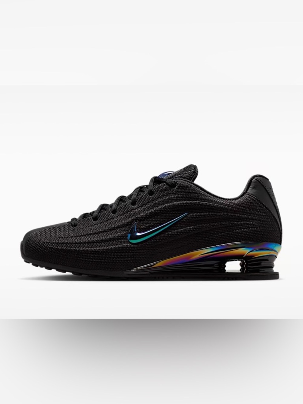 Nike Shox Z SE "Black Iridescent" Sneakers Women's 8.5 IM6051-001.